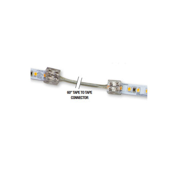 Tape to Tape Connector in Clear (509|ESTLK-60)
