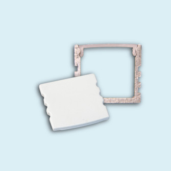 Channel End Caps in Aluminum (509|LED-CHL-XD-MD-EC)