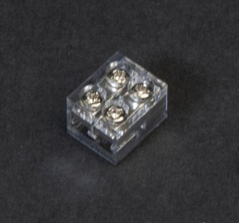 Tape to Power Supply Connector Only (No Wire) in Clear (509|STW-CO)