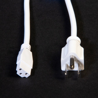 TunableTask Plug-In Power Cord in White (509|UCTUN-CP6-WH)
