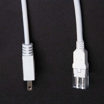 Power Connector in White (509|V120-PCHW-8)