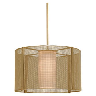 Uptown Mesh Pendant in Gilded Brass (404|CHB0019-18-GB-F-001-E2)