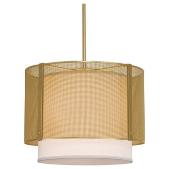Uptown Mesh Pendant in Gilded Brass (404|CHB0019-18-GB-SH-001-E2)