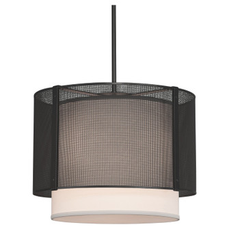 Uptown Mesh Pendant in Matte Black (404|CHB0019-18-MB-SH-001-E2)