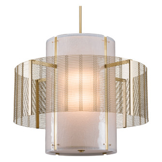 Downtown Mesh One Light Pendant in Beige Silver (404|CHB0020-2B-BS-FG-001-E2)