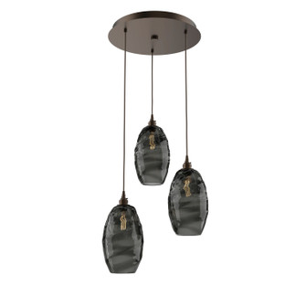 Ellisse Pendant in Flat Bronze (404|CHB0035-03-FB-OS-C01-E2)