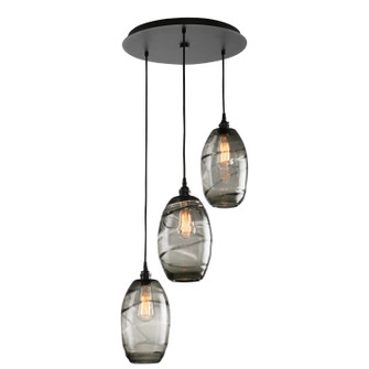 Elisse Three Light Pendant in Gilded Brass (404|CHB0035-03-GB-OB-C01-E2)