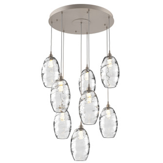Ellisse Pendant in Beige Silver (404|CHB0035-08-BS-OC-C01-E2)