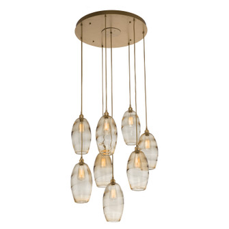 Elisse Eight Light Pendant in Flat Bronze (404|CHB0035-08-FB-OB-C01-E2)