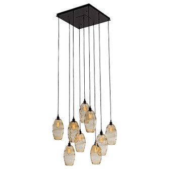 Elisse Nine Light Pendant in Beige Silver (404|CHB0035-09-BS-OS-C01-E2)