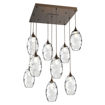 Ellisse Pendant in Flat Bronze (404|CHB0035-09-FB-OC-C01-E2)