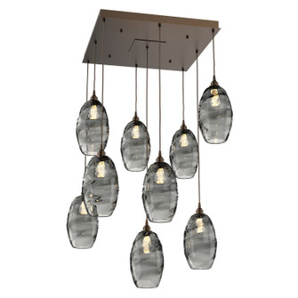 Ellisse Pendant in Flat Bronze (404|CHB0035-09-FB-OS-C01-E2)