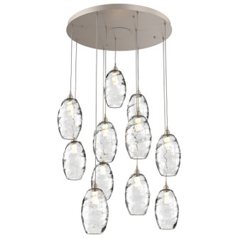 Ellisse Pendant in Beige Silver (404|CHB0035-11-BS-OC-C01-E2)