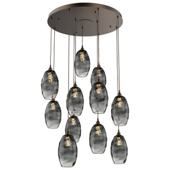 Ellisse Pendant in Flat Bronze (404|CHB0035-11-FB-OS-C01-E2)