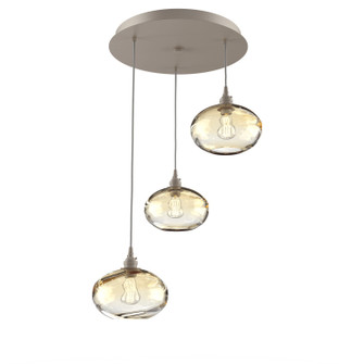 Coppa Pendant in Beige Silver (404|CHB0036-03-BS-OA-C01-E2)