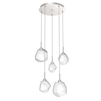 Gem LED Pendant in Beige Silver (404|CHB0039-05-BS-C-C01-L3)