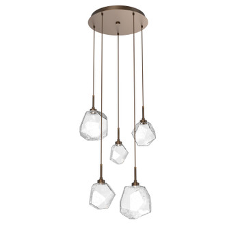 Gem LED Pendant in Flat Bronze (404|CHB0039-05-FB-C-C01-L1)