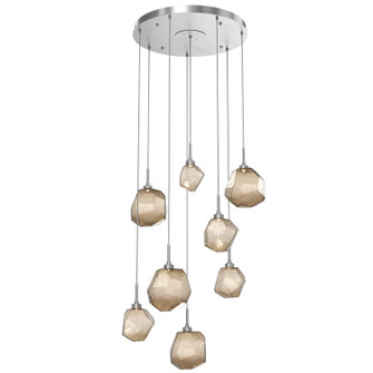 Gem LED Pendant in Satin Nickel (404|CHB0039-08-SN-B-C01-L1)
