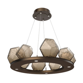 Gem LED Chandelier in Flat Bronze (404|CHB0039-0B-FB-B-CA1-L1)