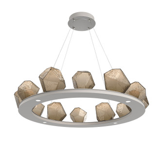 Gem LED Chandelier in Beige Silver (404|CHB0039-0C-BS-B-CA1-L3)