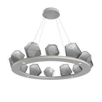 Gem LED Chandelier in Beige Silver (404|CHB0039-0C-BS-S-CA1-L1)