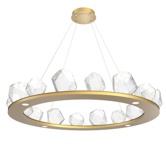 Gem LED Chandelier in Gilded Brass (404|CHB0039-0D-GB-C-CA1-L3)
