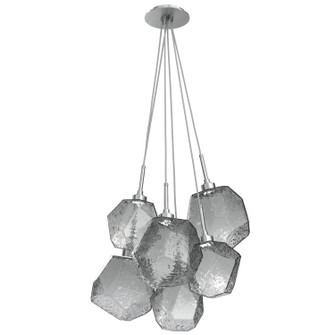 Gem LED Cluster in Satin Nickel (404|CHB0039-0F-SN-S-C01-L1)