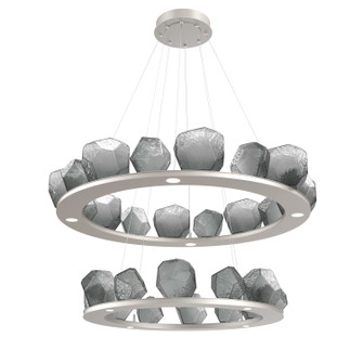 Gem LED Chandelier in Beige Silver (404|CHB0039-2B-BS-S-CA1-L3)