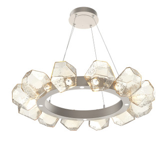 Gem LED Chandelier in Beige Silver (404|CHB0039-36-BS-A-CA1-L1)