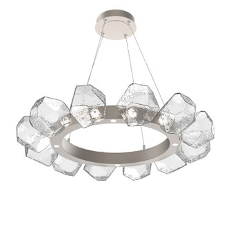 Gem LED Chandelier in Beige Silver (404|CHB0039-36-BS-C-CA1-L1)