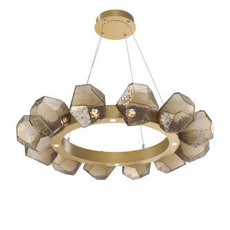 Gem LED Chandelier in Gilded Brass (404|CHB0039-36-GB-B-CA1-L1)