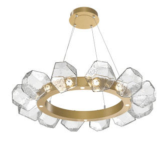 Gem LED Chandelier in Gilded Brass (404|CHB0039-36-GB-C-CA1-L1)