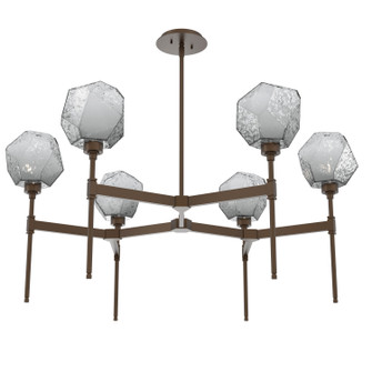 Gem LED Chandelier in Flat Bronze (404|CHB0039-39-FB-S-001-L3)