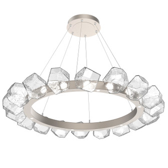 Gem LED Chandelier in Beige Silver (404|CHB0039-48-BS-C-CA1-L1)