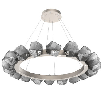 Gem LED Chandelier in Beige Silver (404|CHB0039-48-BS-S-CA1-L1)