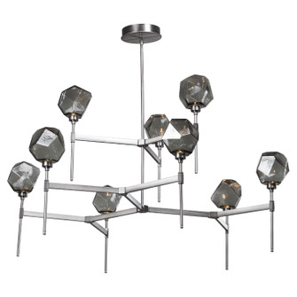 Gem LED Chandelier in Gunmetal (404|CHB0039-55-GM-B-001-L1)