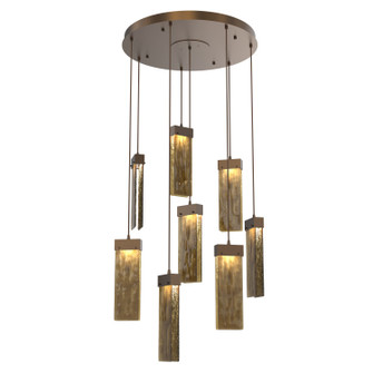 Parallel LED Pendant in Flat Bronze (404|CHB0042-08-FB-BG-C01-L3)
