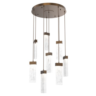 Parallel LED Pendant in Flat Bronze (404|CHB0042-08-FB-CG-C01-L3)