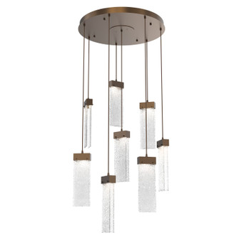 Parallel LED Pendant in Flat Bronze (404|CHB0042-08-FB-CR-C01-L1)