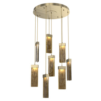 Parallel LED Pendant in Heritage Brass (404|CHB0042-08-HB-BG-C01-L3)
