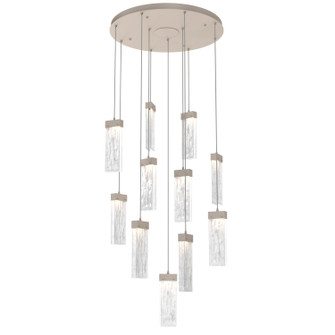 Parallel LED Pendant in Beige Silver (404|CHB0042-11-BS-CG-C01-L1)