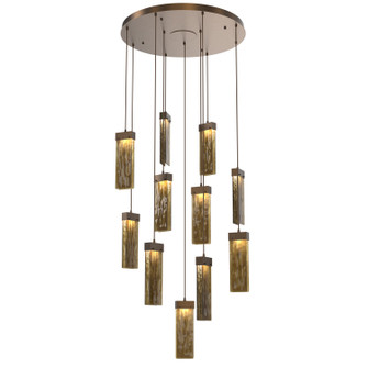 Parallel LED Pendant in Flat Bronze (404|CHB0042-11-FB-BG-C01-L1)