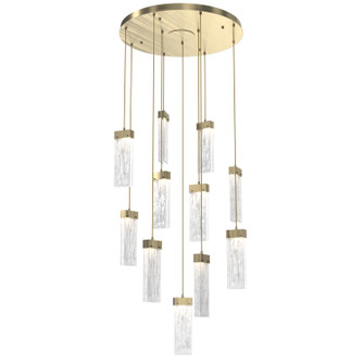 Parallel LED Pendant in Heritage Brass (404|CHB0042-11-HB-CG-C01-L3)