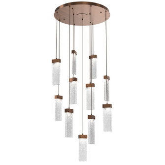 Parallel LED Pendant in Oil Rubbed Bronze (404|CHB0042-11-RB-CR-C01-L1)