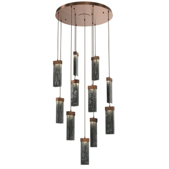 Parallel LED Pendant in Oil Rubbed Bronze (404|CHB0042-11-RB-SG-C01-L3)