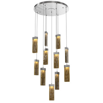 Parallel LED Pendant in Satin Nickel (404|CHB0042-11-SN-BG-C01-L3)