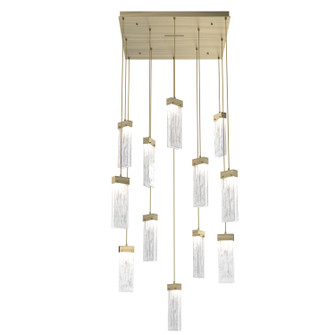 Parallel LED Pendant in Heritage Brass (404|CHB0042-12-HB-CG-C01-L1)