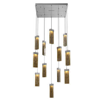 Parallel LED Pendant in Satin Nickel (404|CHB0042-12-SN-BG-C01-L3)