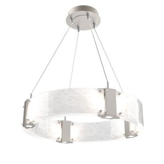 Parallel LED Chandelier in Beige Silver (404|CHB0042-24-BS-CG-CA1-L3)