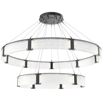 Parallel LED Chandelier in Matte Black (404|CHB0042-2D-MB-CR-CA1-L1)